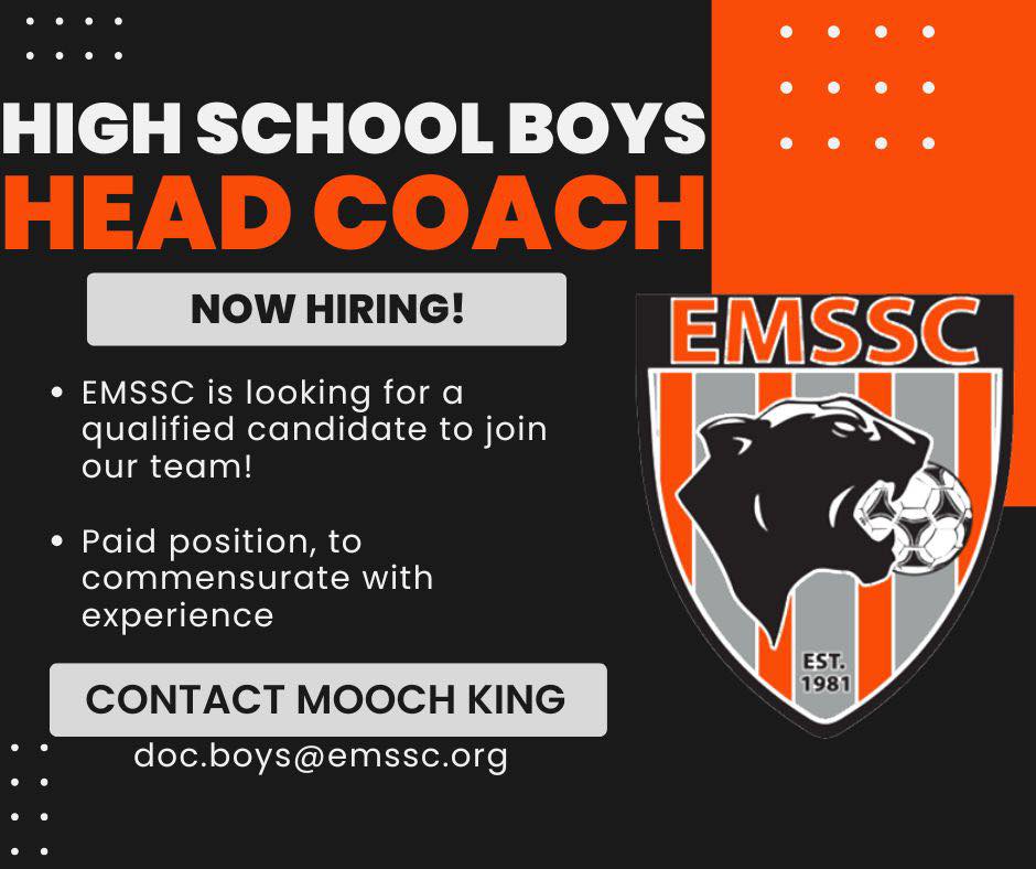 HS Boys Coach Needed